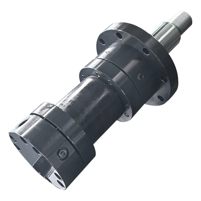 Factory Price Piston Cylinder Smooth Wear Resistant Heavy Duty Double Acting Flange Clamp Hydraulic Cylinder for Machine Tool