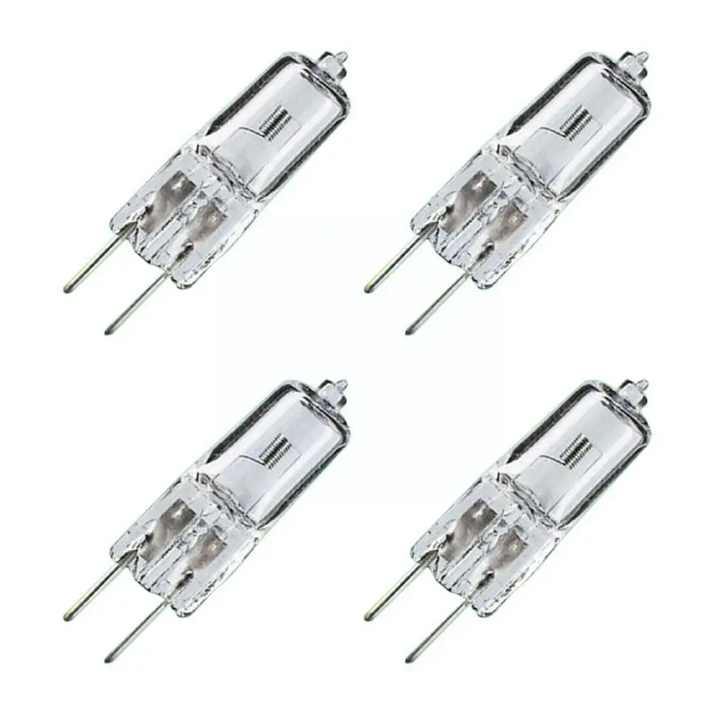 4PCS Warm White 3000K Halogen Lamp Beads 50W 12V - Dimmable Bulbs, G6.35 Capsule Light for Halogen Clear Lamp