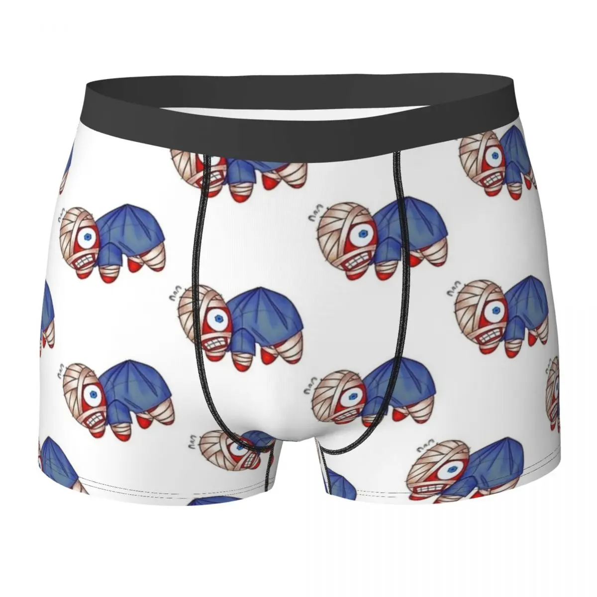 

Mouthwashing Captain Curly Underwear Game Men Panties Sublimation Plain Boxershorts Trenky Boxer Brief Plus Size