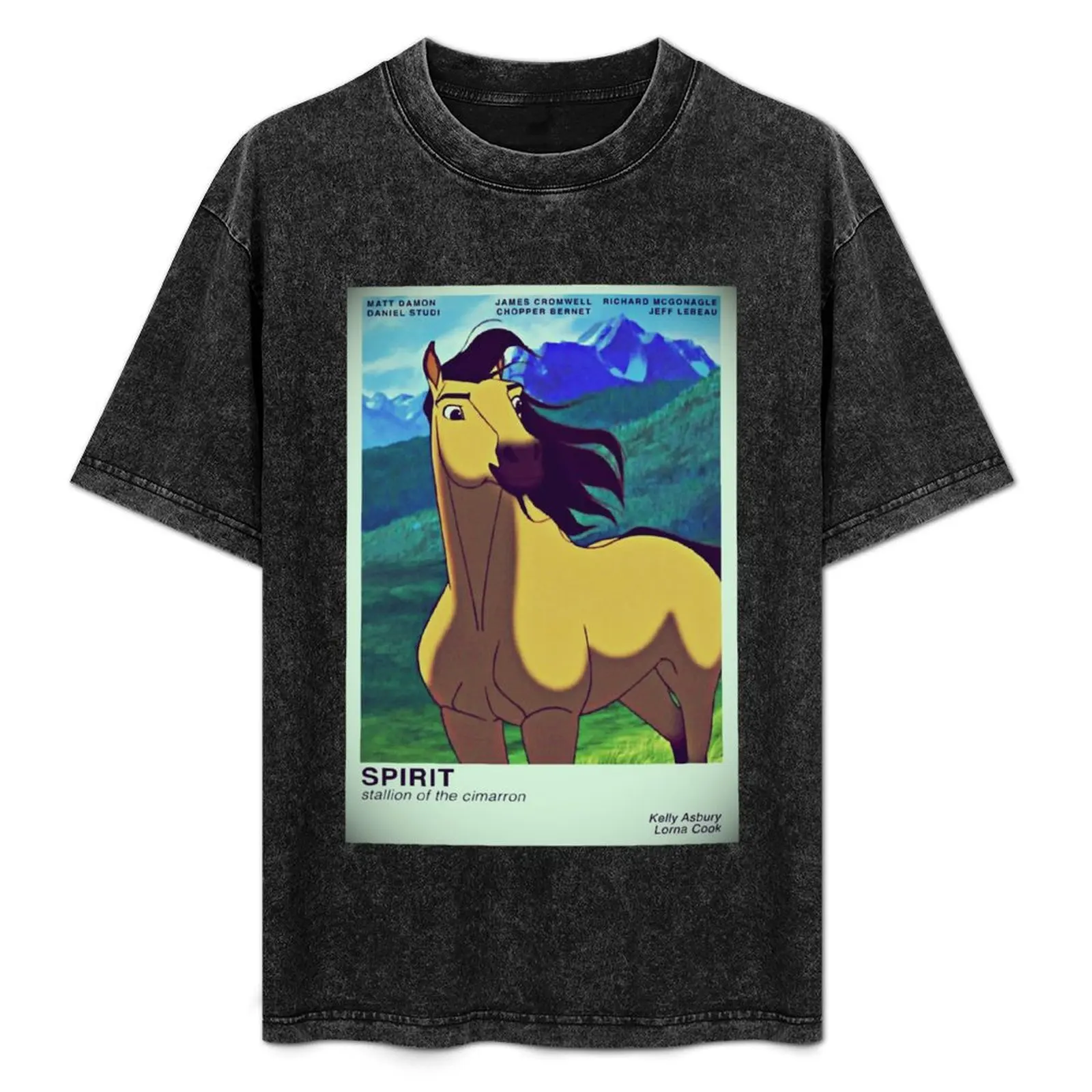 Spirit Stallion of the Cimarron T-Shirt Novelty Graphic Tee Shirt
