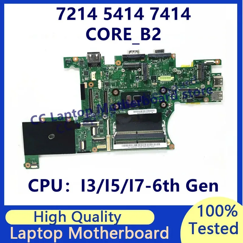 

CN-043RD6 043RD6 43RD6 TW-043RD6 Mainboard For Dell 5414 7214 Laptop Motherboard With I3/I5/I7-6th Gen CPU 100% Full Tested Well