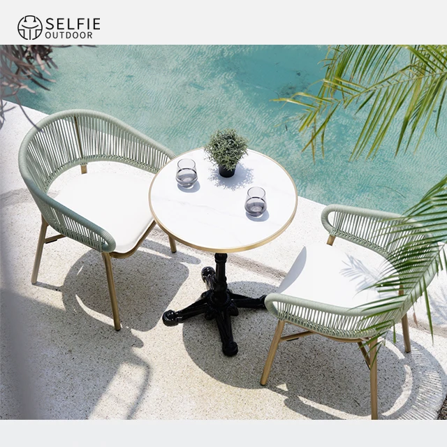 

Balcony Furniture Restaurant Furniture Outdoor Tables and Chairs for Events Dining Set