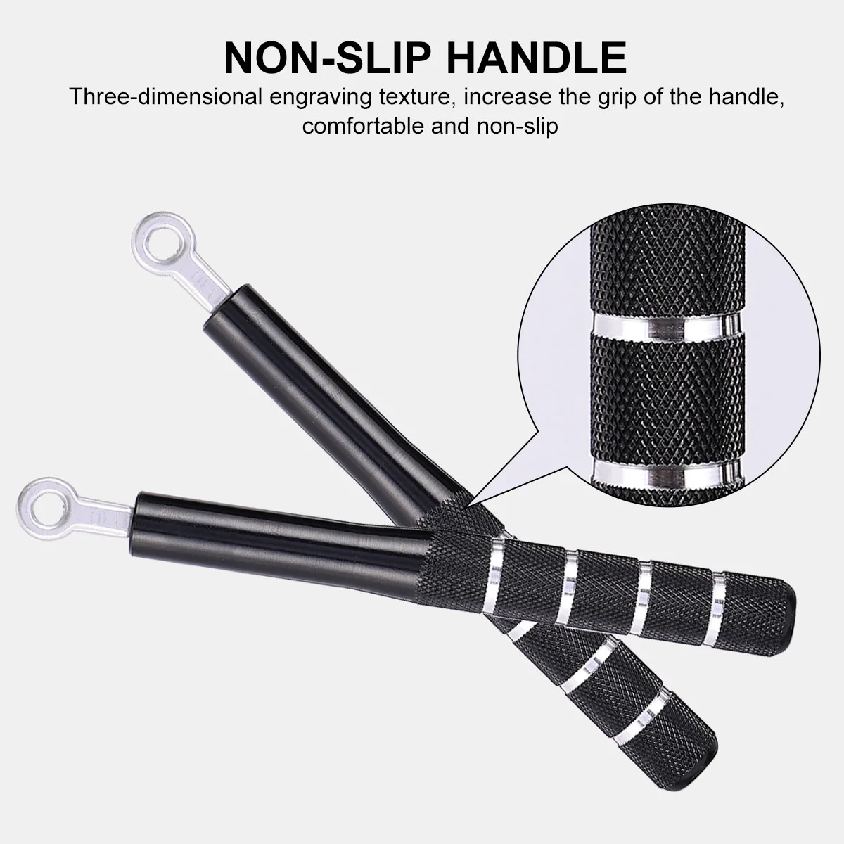 

Aluminum Handle Wire Jump Rope With Ball Bearing For Fitness Workout Skipping Gym Exercise Beaded Durable Ergonomic