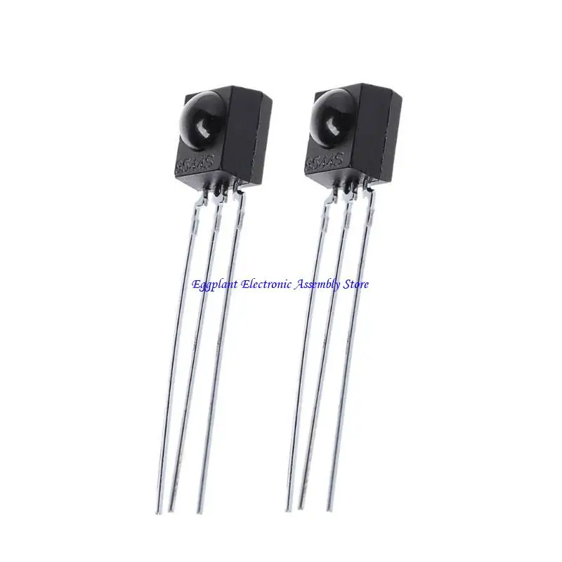 E28D 2Pcs DIP-3 IC TSOP4838 IR Receiver Tubes 38Khz Remote Radiation Module