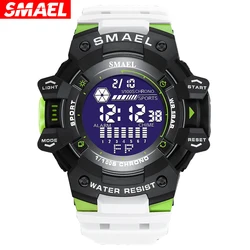 SMAEL men's watch 8050 digital large dial personalized trend sports multifunctional luminous 50 meter waterproof