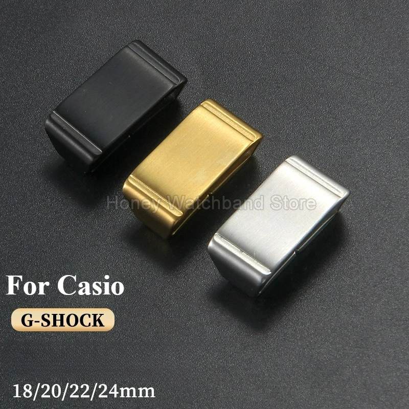 For Casio G-SHOCK GA40/700 /GG1000/ DW5600 ScratchProof Smooth Frosted Surface High Hardness Watchband Loop 18 20 22 24mm