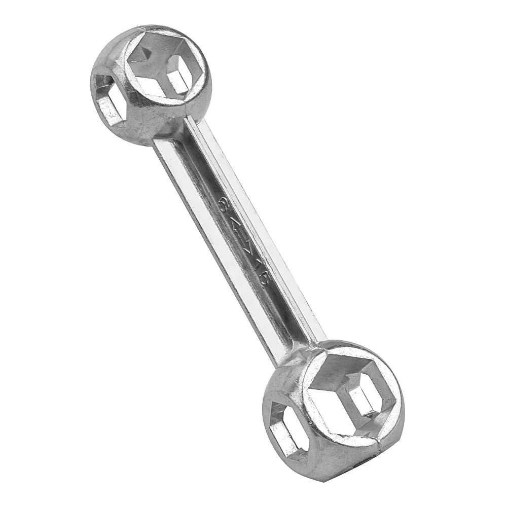 Wrench Key For Train Electrical Elevator Valve Cross Triangle 6/7/8/9/10/11/12/13/14/15mm Bone Type Hex Wrench Spanner