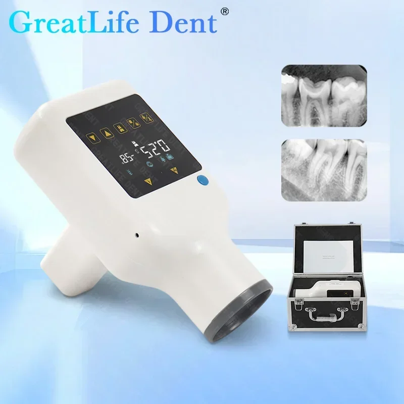 US EU MX GCC In Stock GreatLife Portable Dental Touch Screen Hyperlight AI Digital X-Ray Machine Rvg Sensor Unit Image System