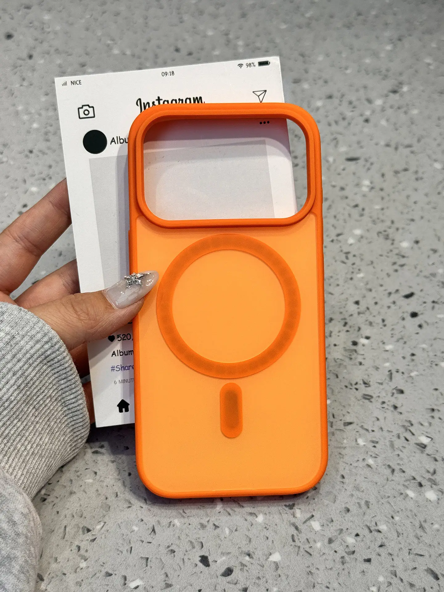 Luxuriöse Matte Soft-Bumper Hybrid-Hülle für iPhone 17 16 14 15 13Pro Max mit MagSafe Magnetischer Schutzabdeckung