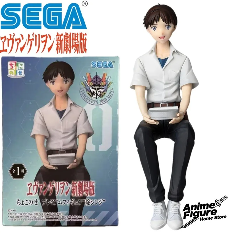 

100%Original in Stock SEGA Rebuild of Evangelion Ikari Shinji Anime Character Toy Model Desktop Ornaments Collection Gifts