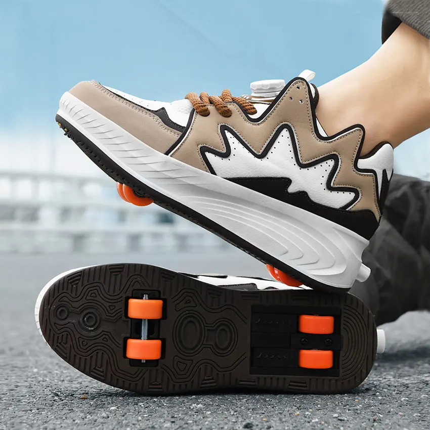 Creative roller skates, birthday gift toys for girls and boy, outdoor parkour sneakers for children, lightweight and comfortable