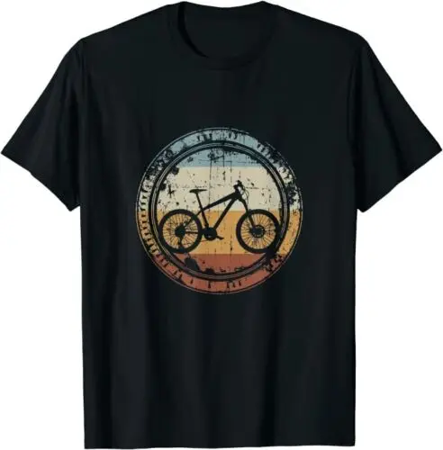 Neu Mountain Bike Vintage Radfahrer Radfahren Männer Premium Geschenk T-Shirt