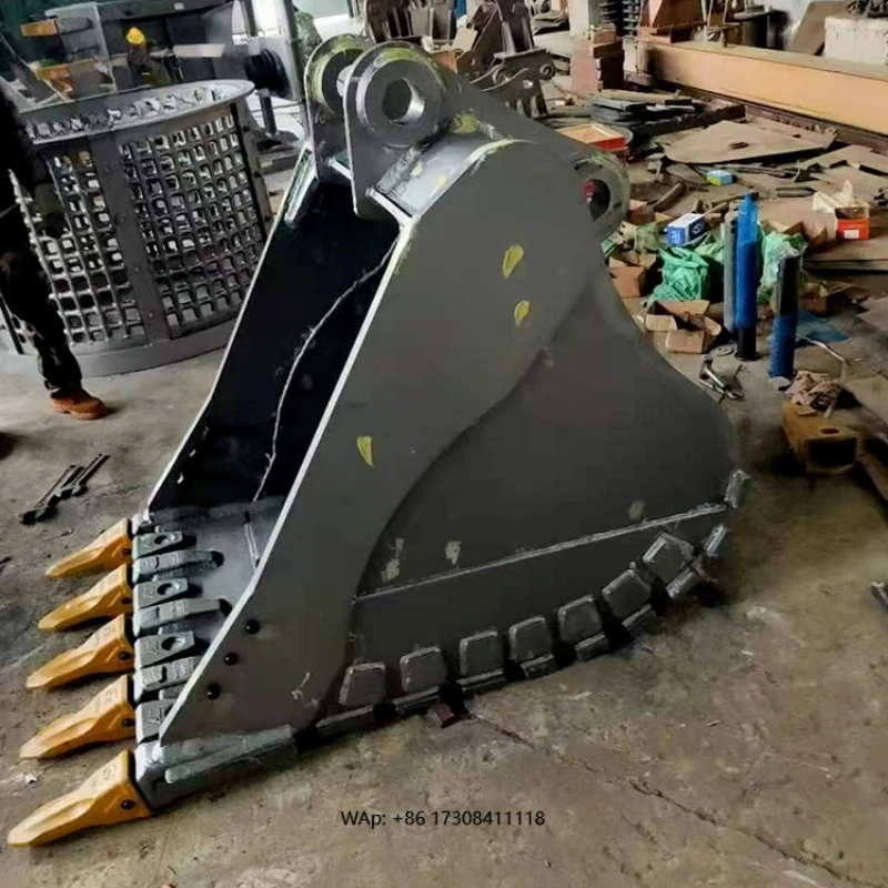 

Construction Equipment Excavator Attachments Spare Parts Heavy Duty HD Rock Bucket