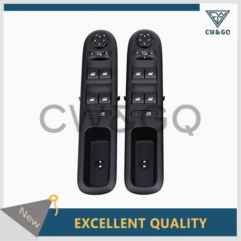 

96650621ZD 96650620ZD Master Power Window Switch For Peugeot 3008 5008 Hatchback Wagon Door Lifter Switch Floding Child Button