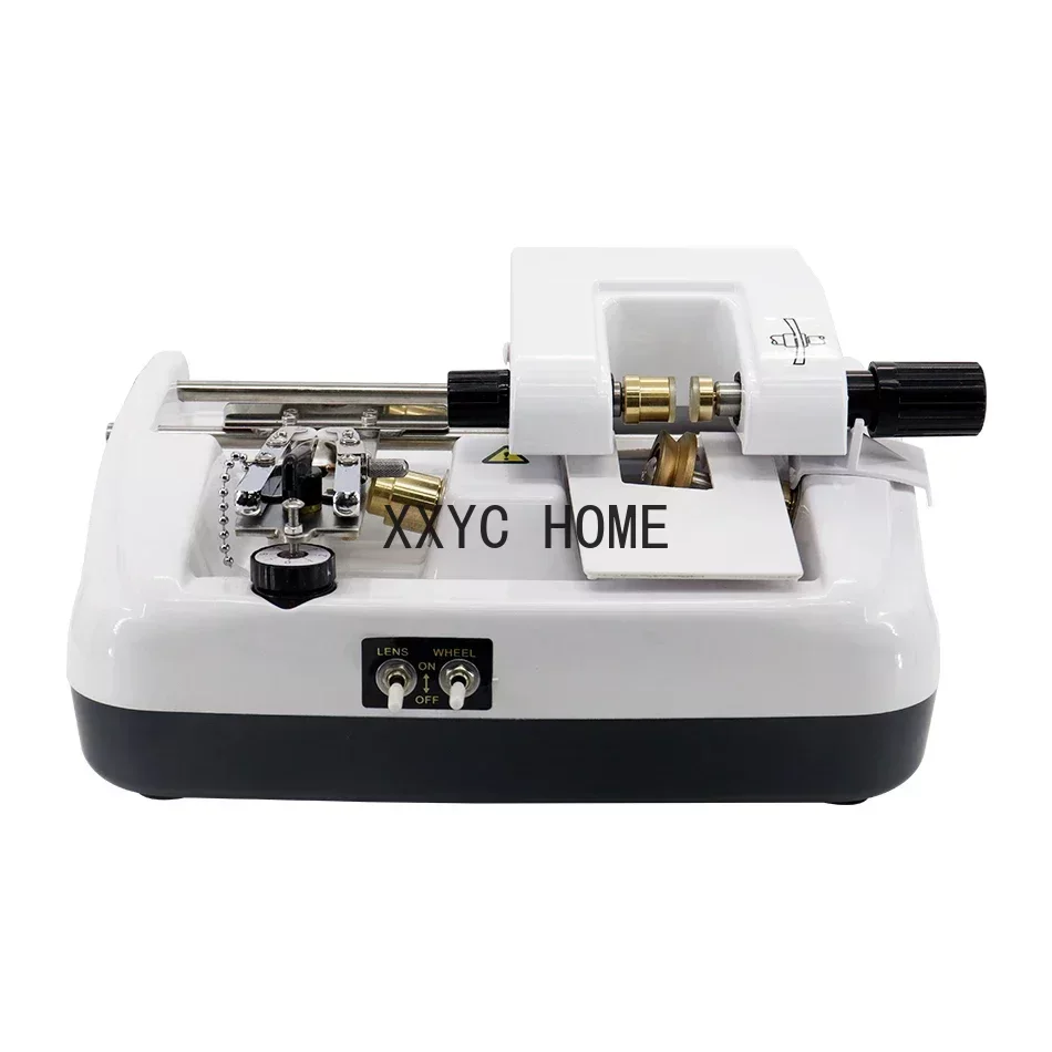 China Optical Instrument Lens Grooving and Bevelling Machine auto groover cutting lens beveler For glasses shop top sale Optics