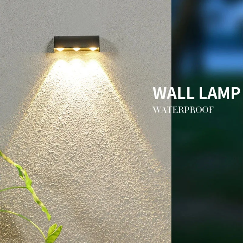 

Wall Lamp LED Interior Decor Garden Light Creative Corridor Wall Sconces Aisle Home Foyer Wall Light Outdoor Waterproof