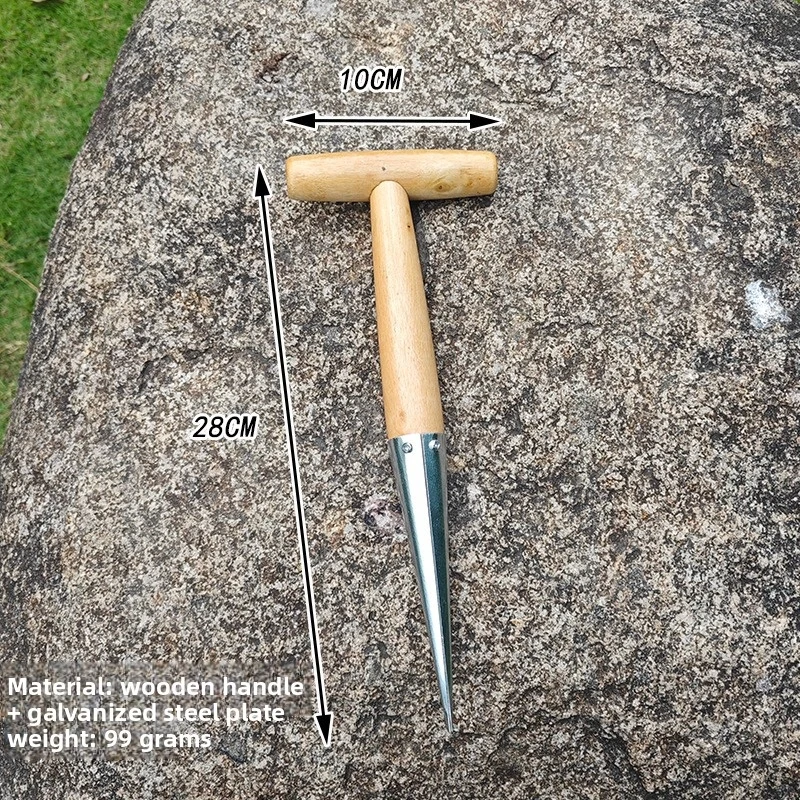 Seedling transplanter, home-use agricultural tube-type transplanter, tool for transplanting vegetables, moving flowers, drilling