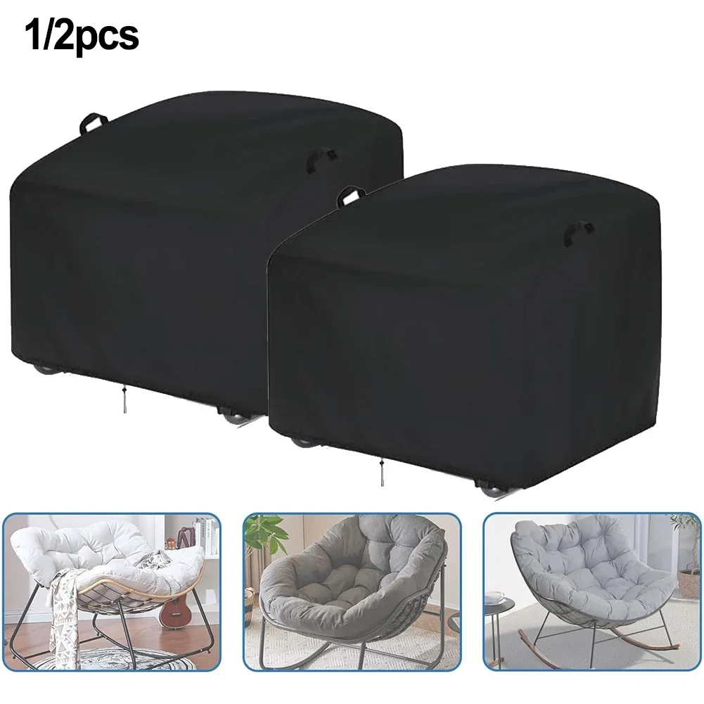 

Waterproof Garden Rocking Chair Cover With Windproof Buckles 113x98x90cm Garden Rocking Chair Cover For Recliner And Papasan