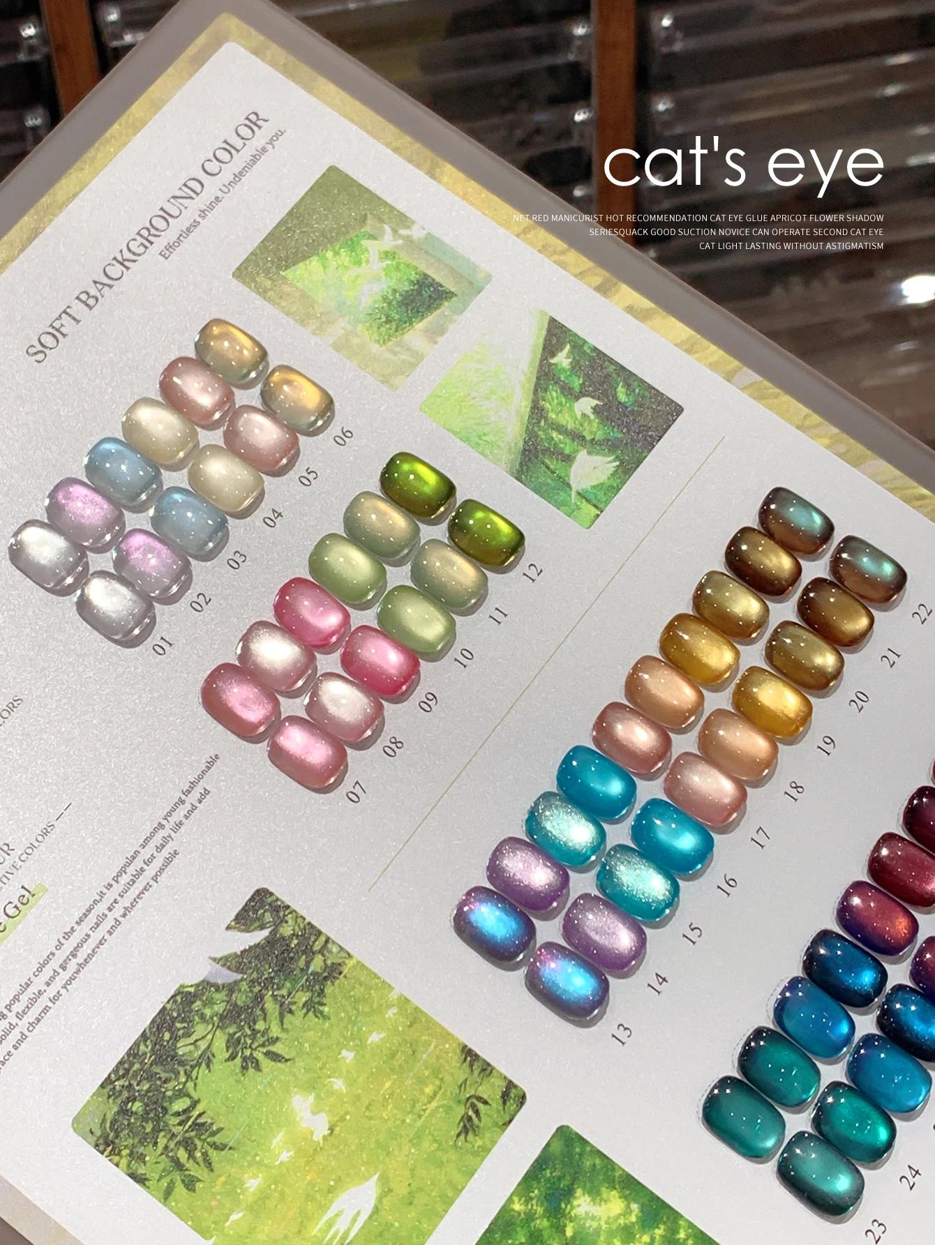 32pc Brown Chameleon Cat Eye G - Uv Whitening Kit recension och pris
