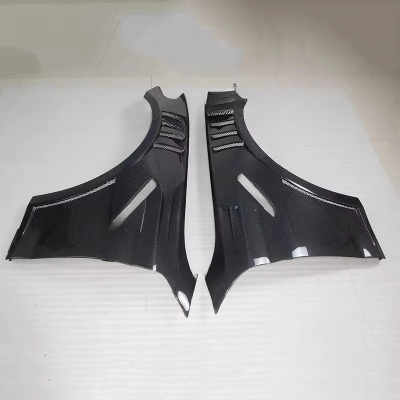 BENSNEES Customized Black Car Front Side Real Carbon Fiber Fender for 5-Series F90 M5 Carbon Fibre Vent Fender Upgrade 3