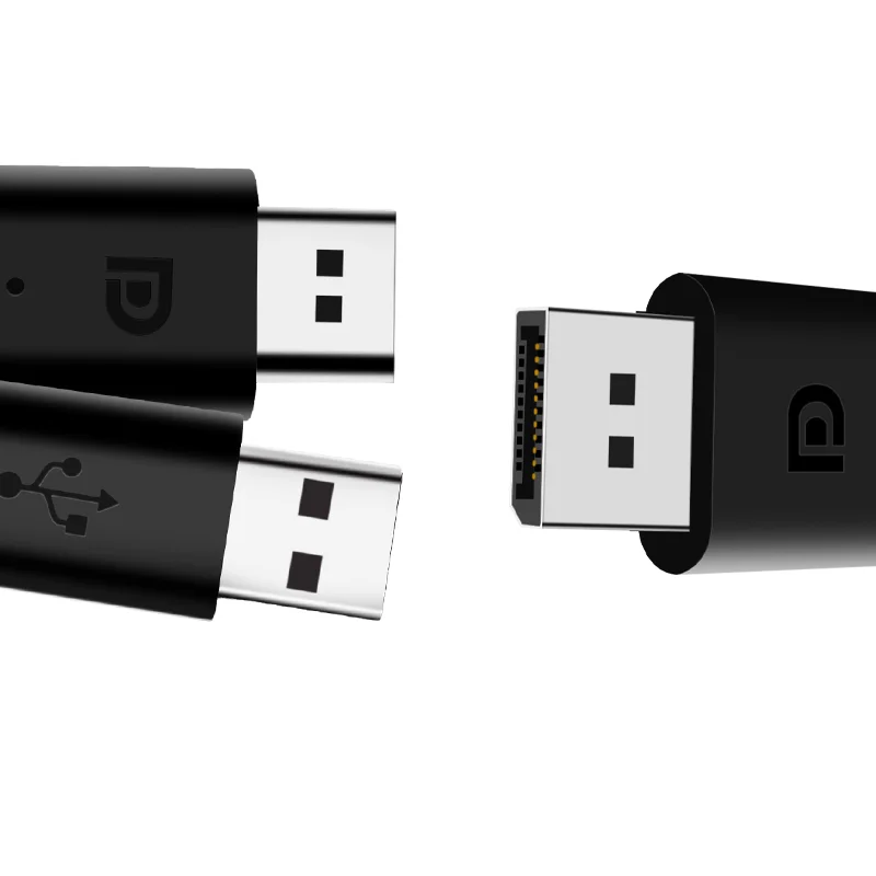 Pimax 6M Fiber Optical Cable and Pimax Crystal Light Cable - 5m/DP&USB 2 in 1/Power Adapter Required