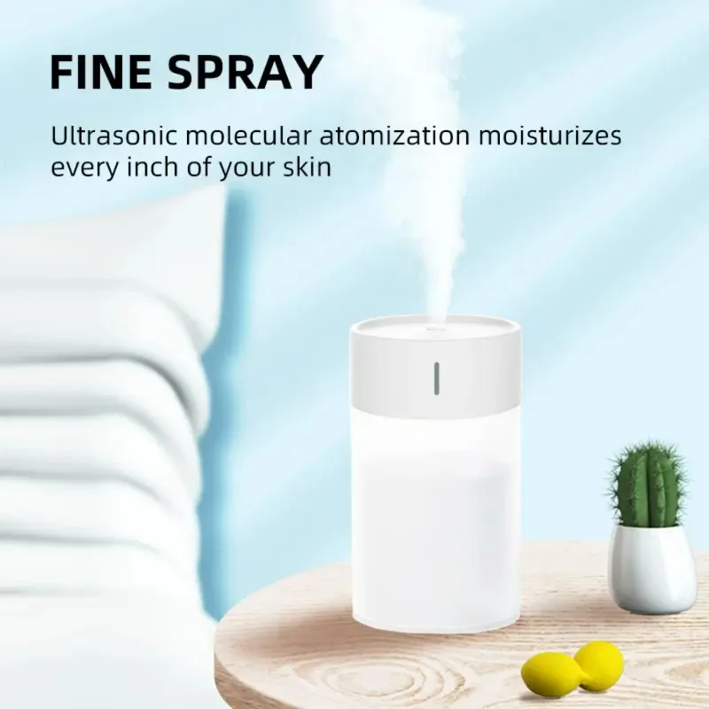 

Humidifier Household Usb Atmosphere Lamp Desktop Intelligent Large Capacity Aromatherapy Gift Humidifier