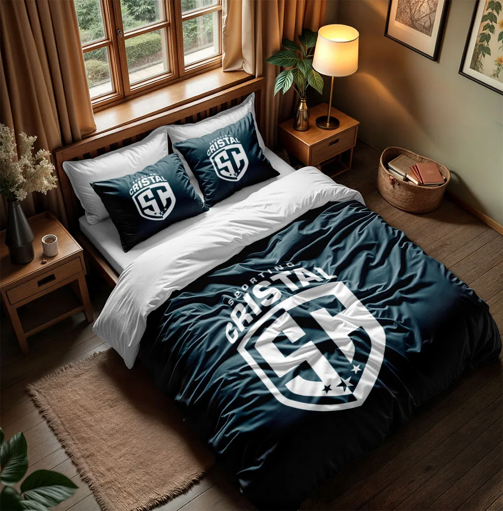 Sporting Cristal Duvet Cover Set King Queen Double Full Twin Single Size Bed Linen Set