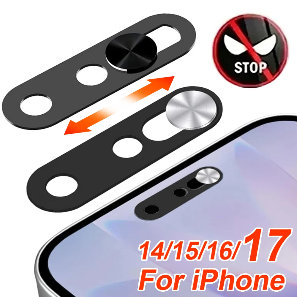 

Защитная накладка для веб-камеры, ультратонкая, для iPhone 17 Pro Max, 16/15/14 Pro/Pro MAX, защита конфиденциальности камеры