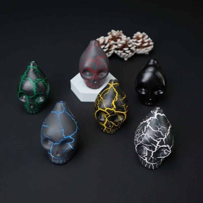 

Ацтекский свисток, свисток-призрак, глина, ручная декомпрессия, трики, новинка, свисток крика на Хэллоуин.