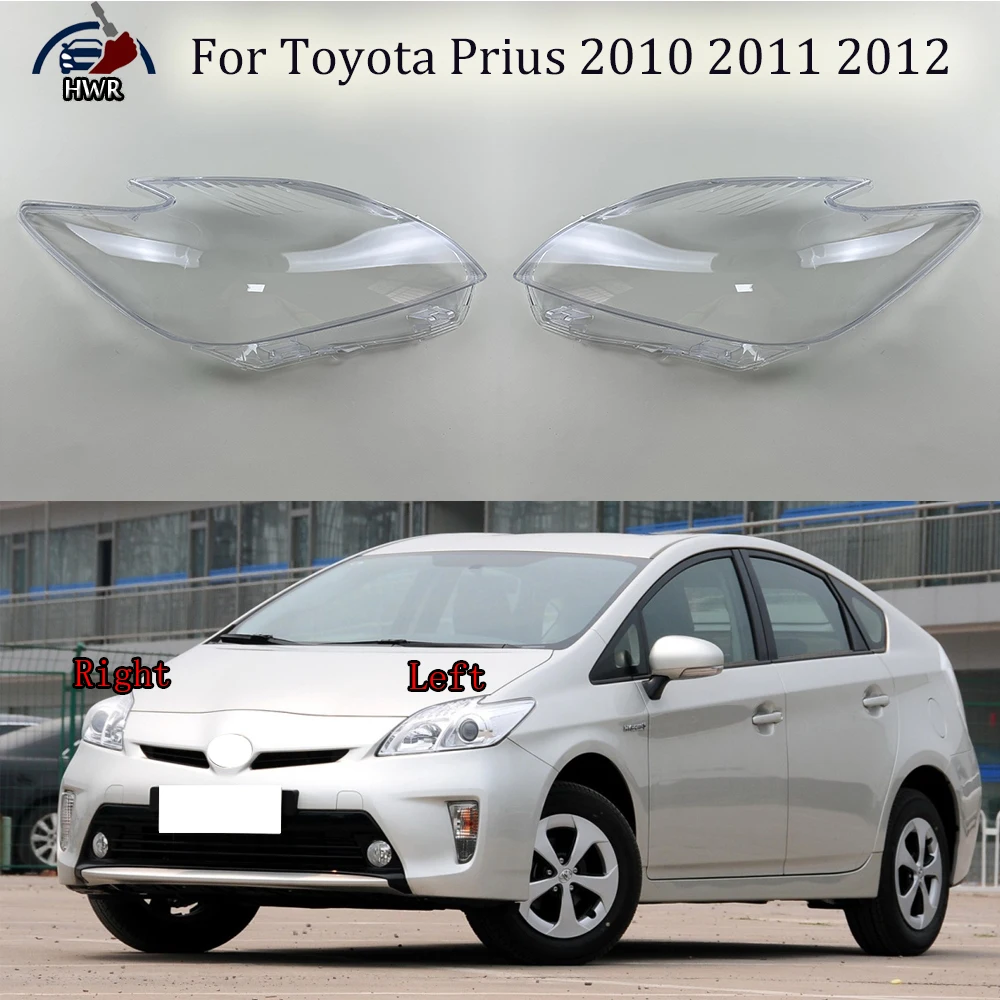 

Headlamp Cover Headlight Shell Transparent Lens Plexiglass Replace Original Lampshade For Toyota Prius 2010 2011 2012