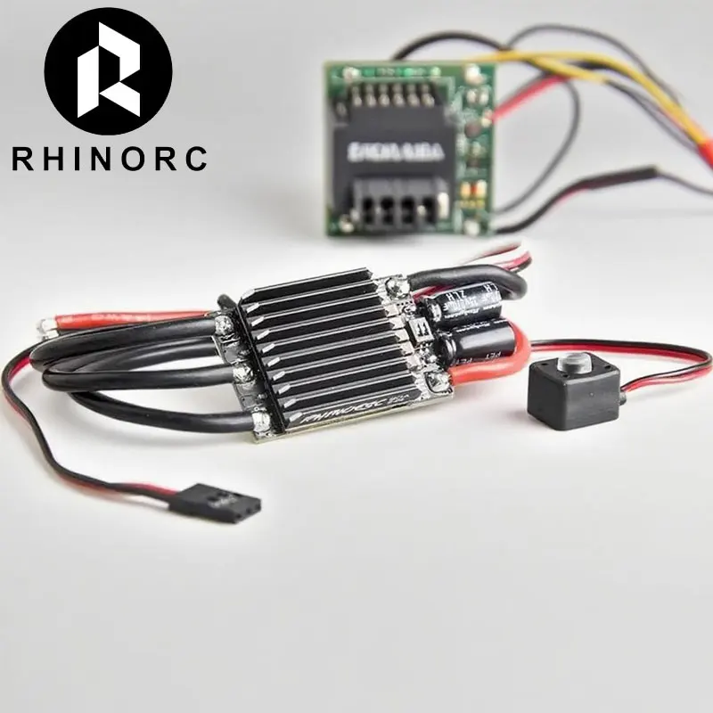 

RHINO AM32 40A 80A Brushless ESC Programmable Waterproof Electronic Speed Controller for 1/10 RC Crawler Car