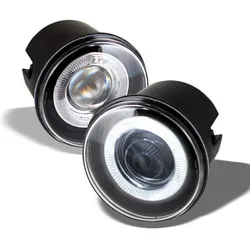 2 pcs for CHRYSLER 300 300C ASPEN DODGE DAKOTA DURANGO JEEP COMMANDER GRAND CARAVAN Halo Projector Fog Light lamps front driving