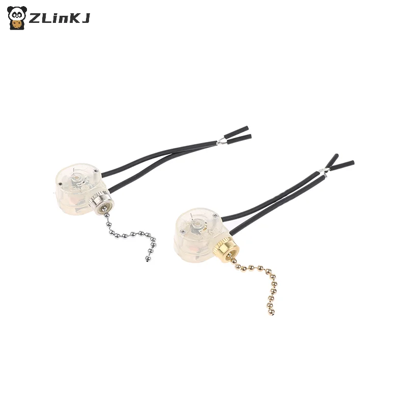▶1PC Wall Light Pull Rope Switch Universal Chain Ceiling Fan Lamp Replacement Parts 3A