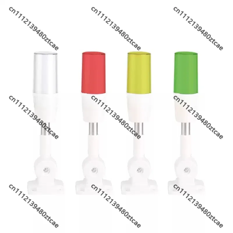 Single Layer 3‑Color Warning Light NPT5‑i5 N‑ROG‑U Machine Tool Signal Indicator Light N‑1101‑ROG Audible Visual Alarm Lamp