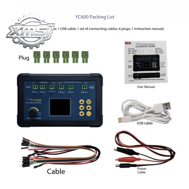

Generador de señal YC600 Auto CKP CMP especial usado para automóviles motocicletas camiones excavadoras ECU
