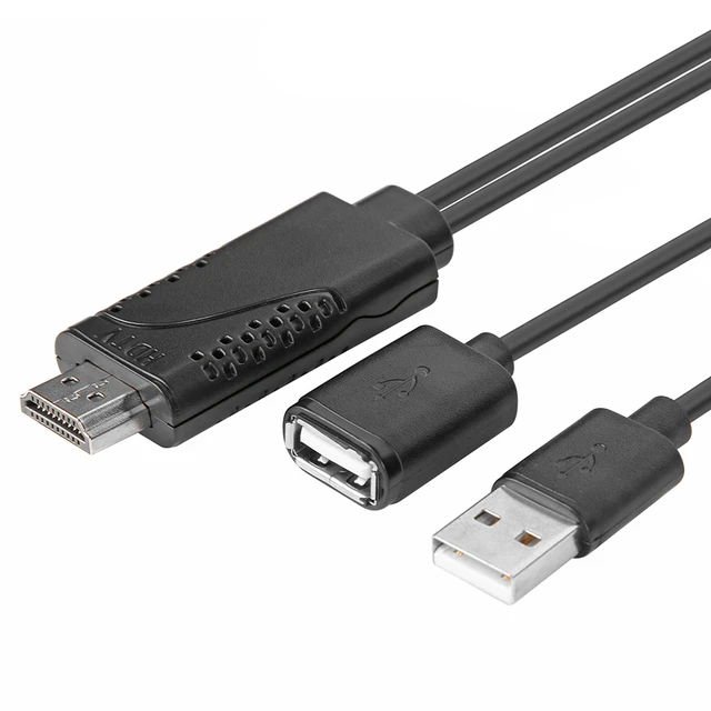 Hdmi macho a usb hembra sale