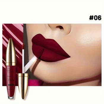 High Pigmented Matte Lip Glaze - Long-Lasting, Smudge Proof, Liquid Lipstick Makeup…