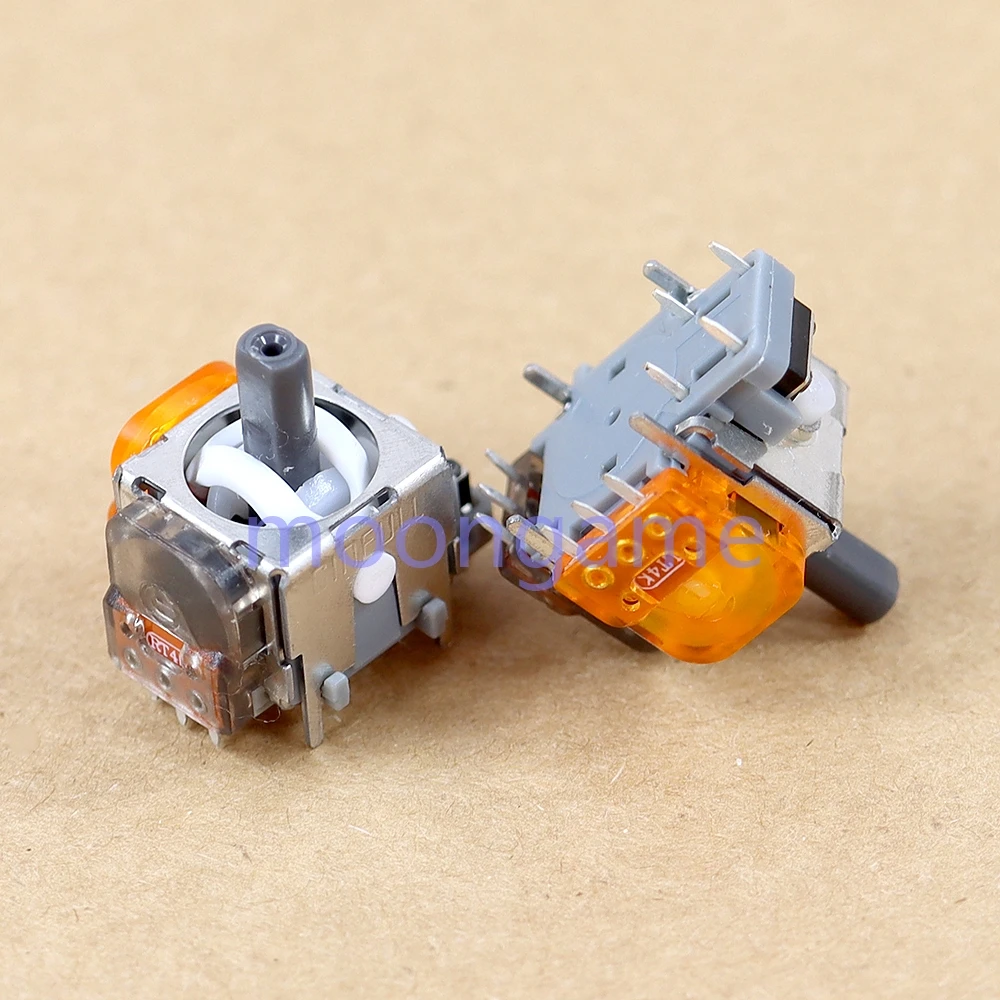 2pcs For PS4 PS5 Xbox One Series Switch Pro Controller 3D Analog Rocker Thumbstick TMR Electromagnetic Joystick