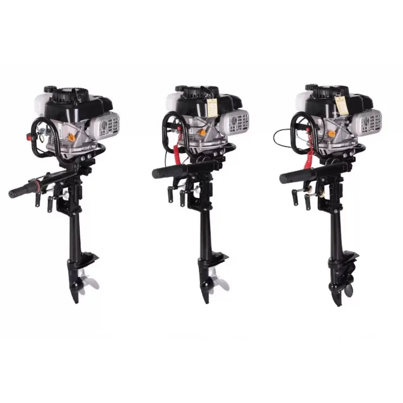

5.5 horsepower four stroke outboard engine, low fuel consumption rubber boat, fishing boat propeller