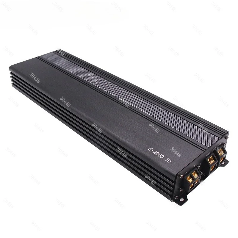 2200W Mono D-Class Digital Car Amplifier Single Channel for Car Audio Modification