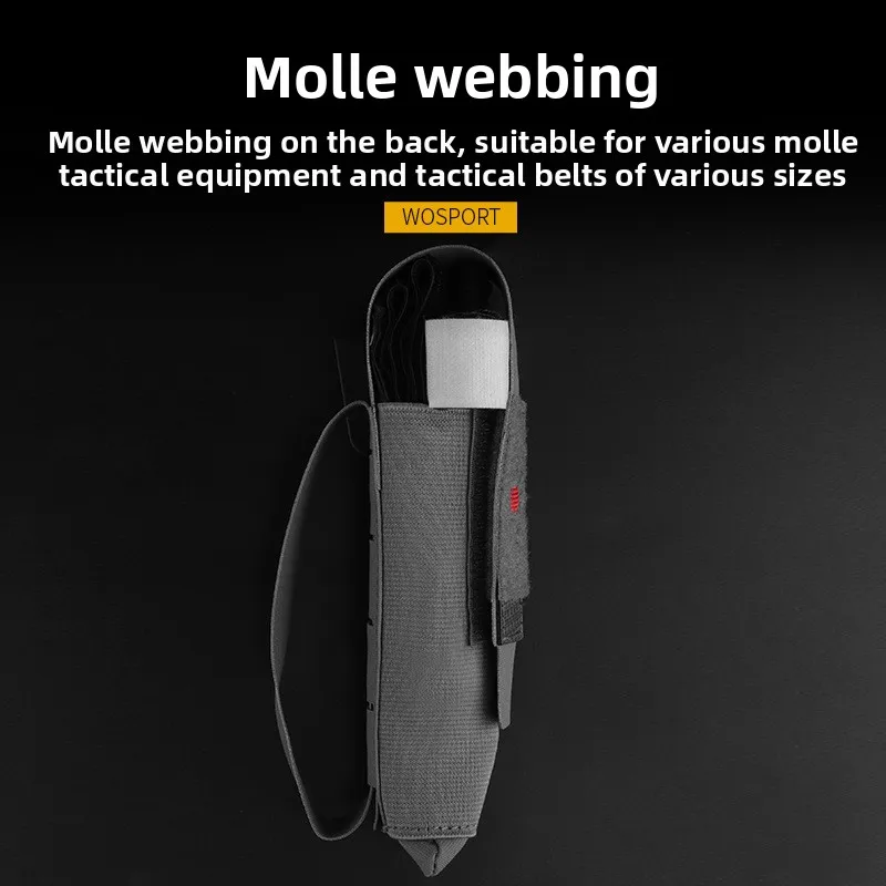 حقيبة WOSPORT Knight Tourniquet للتخييم في الهواء الطلق والمشي لمسافات طويلة في حالات الطوارئ حقيبة تخزين طبية مجموعة الإسعافات الأولية #4