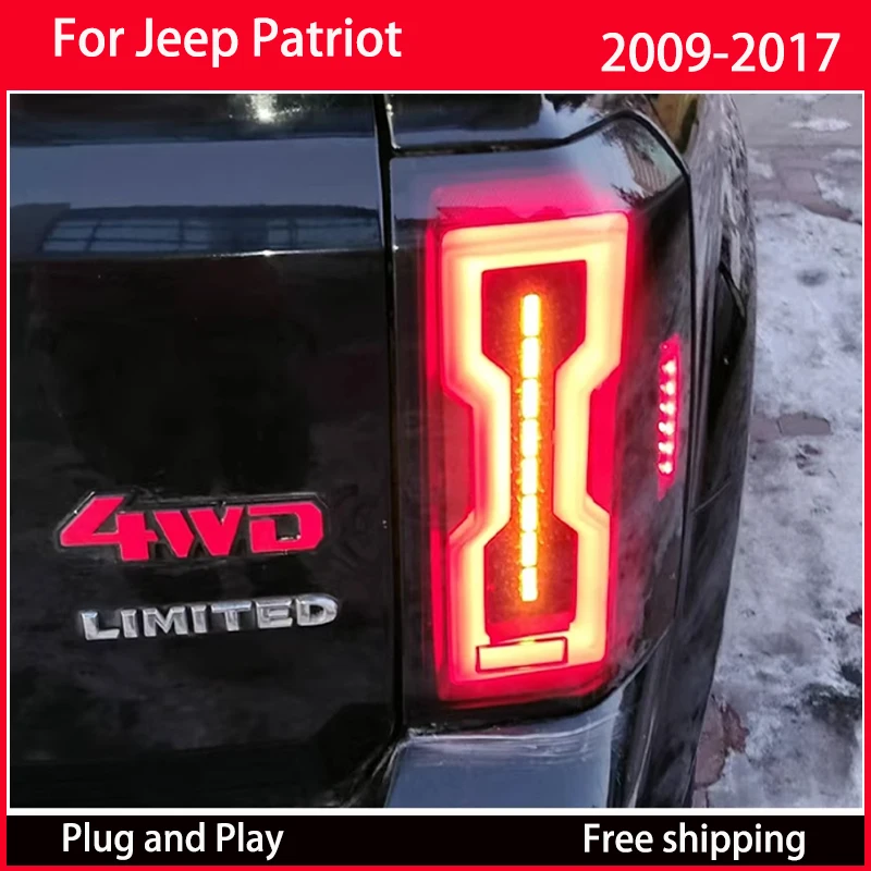 Voor Jeep Patriot LED-achterlicht Montage 2009-2017 Richtingaanwijzer remlicht auto-onderdelen