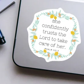 【BBS】52pcs Jesus Phrase Christians Religion Sayings Stickers Bible Sticker Decal for Skateboard Suitcase Graffiti Luggage