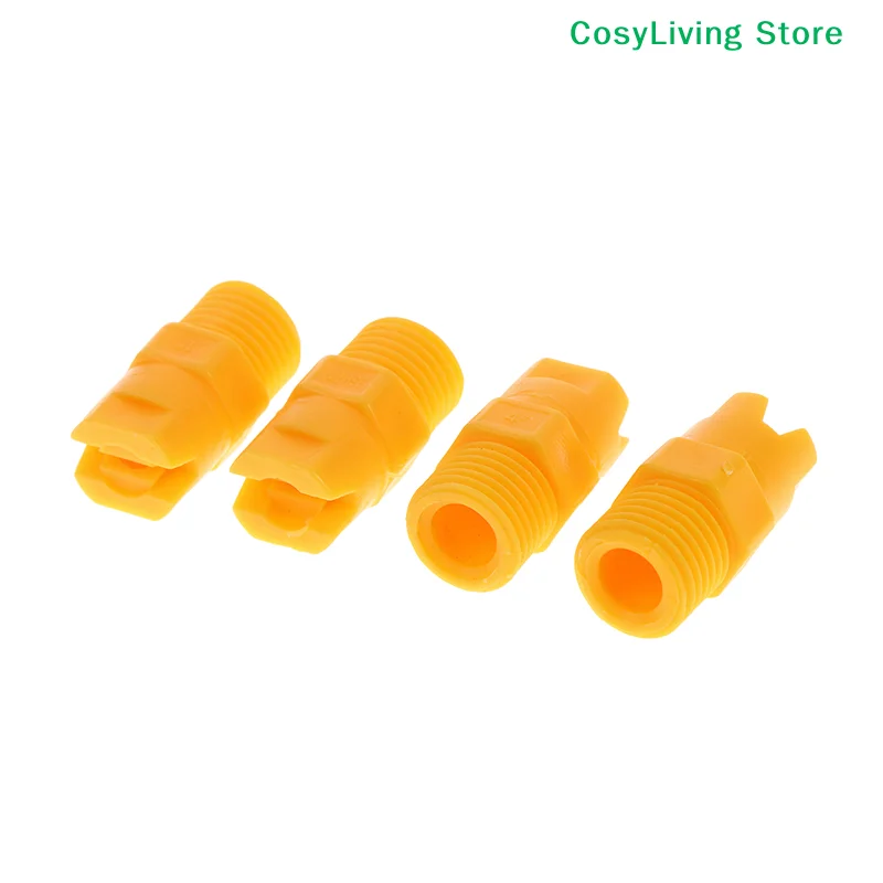 

[CL]1Pc Plastic Vee Jet Flat Fan Cone Spray Nozzle 1/8" 1/4" 1/2" Industrial Factory Cleaning Dust Removal Nozzle[CL]