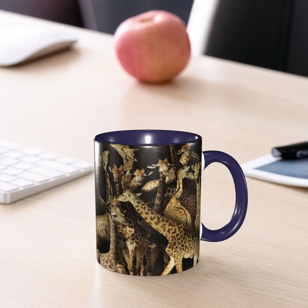 Giraffe Mug Funny Ceramic Coffee Cups Tea Mugs Milk Cup Drinkware Gifts for Friends