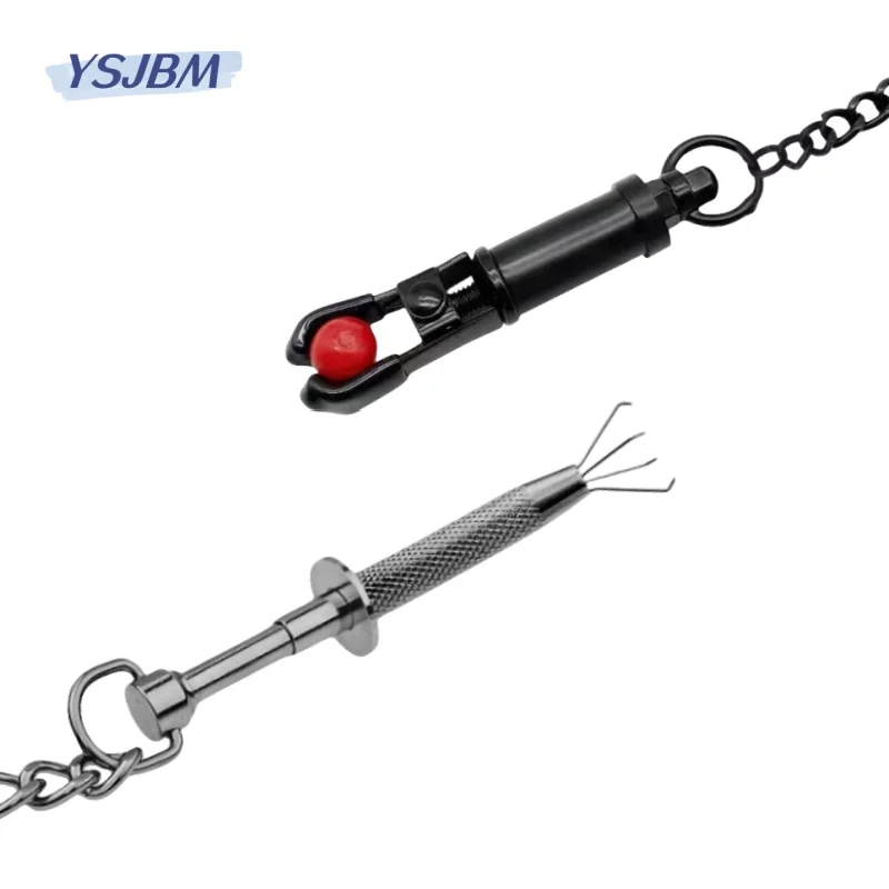 YSJBM-Pinzas para pezones con cadena de Metal para mujer, pinzas Mimi exóticas para senos, Juguetes sexuales para estimular la ingle, masaje esclavo, estilo CANGREJO