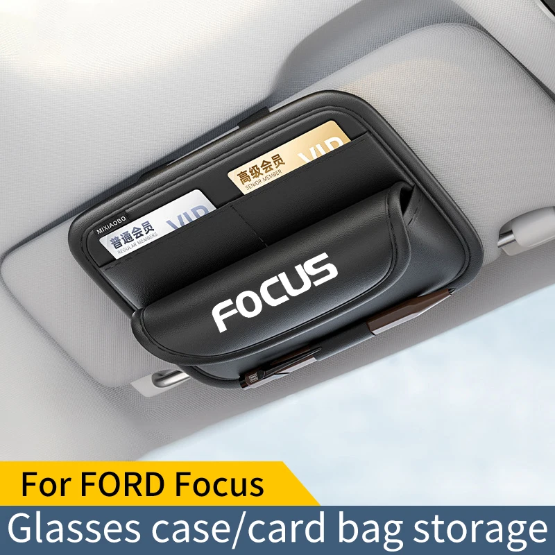 For Haval M1 M2 M4 H2 H3 H5 H6 H78 Car Sunshade Multifunctional Storage Bag Car Glasses Clip Card Bag Ticket Receipt Storage Bag