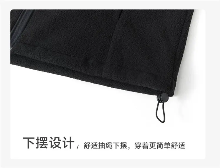 Spring and Autumn New Fashion Solid Color Thickened Warm Outdoor Sports Windproof Hoodie Men's Casual Loose Plus Size Top
