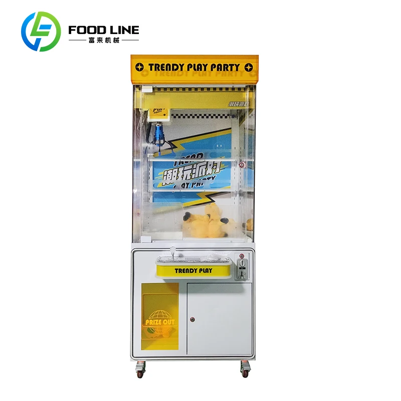 Professional Indoor Amusement Game Equipment With Durable Metal Structure and Adjustable Claw Control Claw Machine