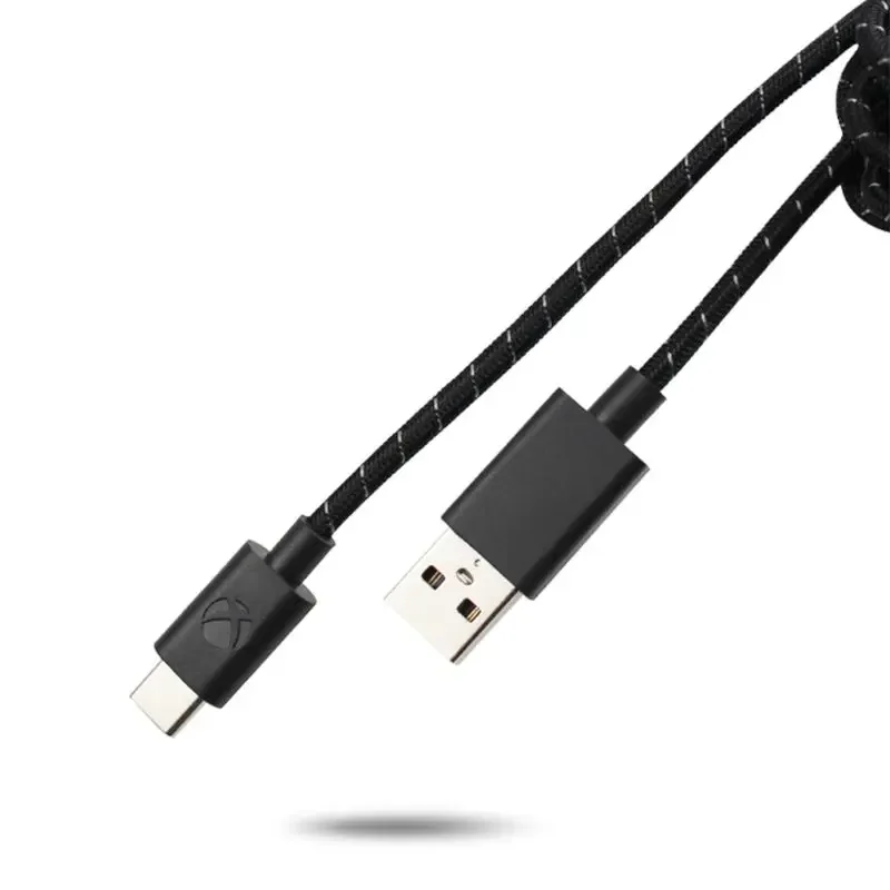 Línea de carga rápida para controlador, Cable de carga USB tipo C, transmisión de datos para NS Switch Pro, compatible con XBOX One Elite 2